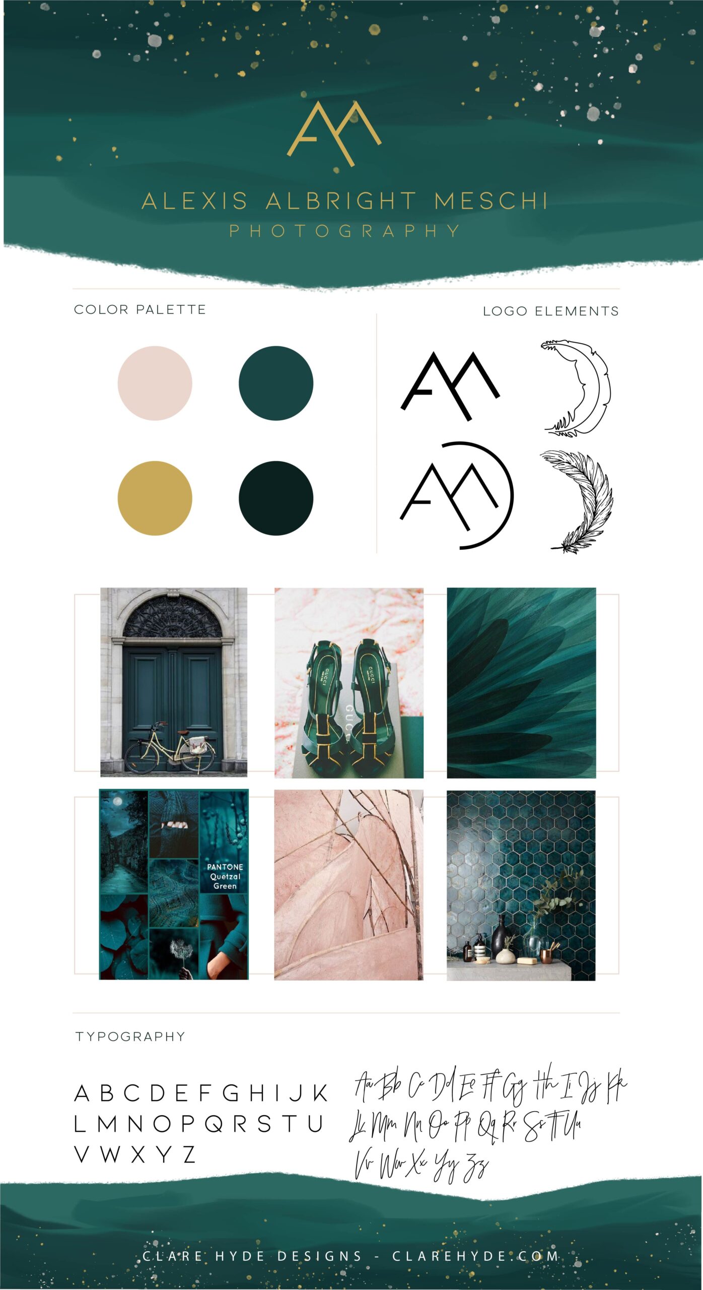 Brand Mood Board _ Clare Hyde Designs
